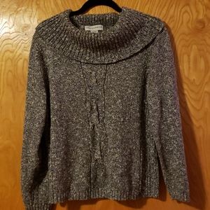 Sparkling Cowl Neck Sweater